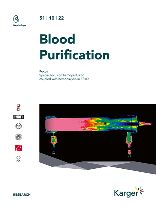 Blood Purification Cover Image for Volume 51, Issue 10