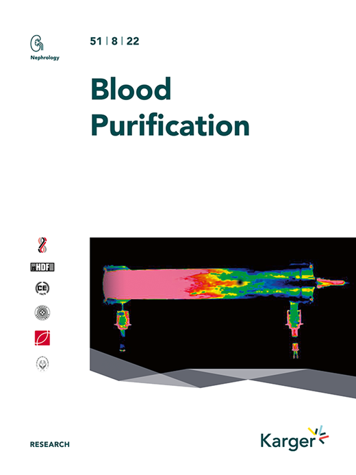 Blood Purification Cover Image for Volume 51, Issue 8