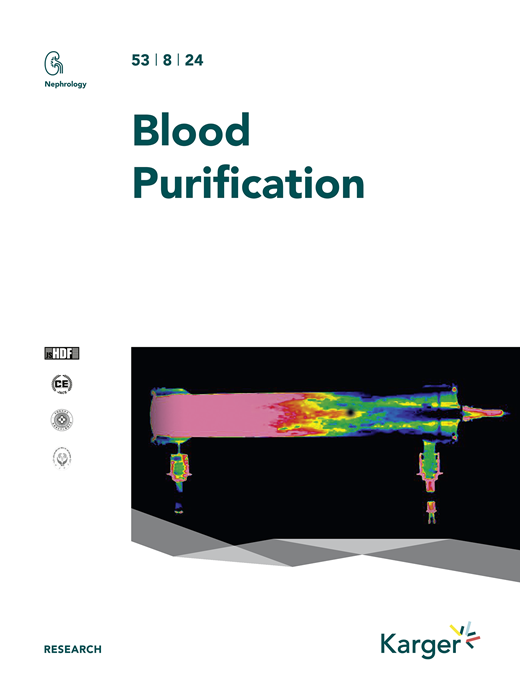 Blood Purification Cover Image for Volume 53, Issue 8