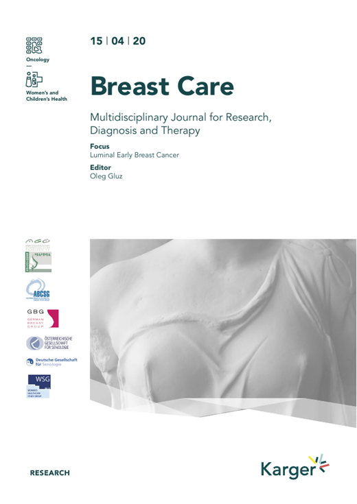 Breast Care Cover Image for Volume 15, Issue 4