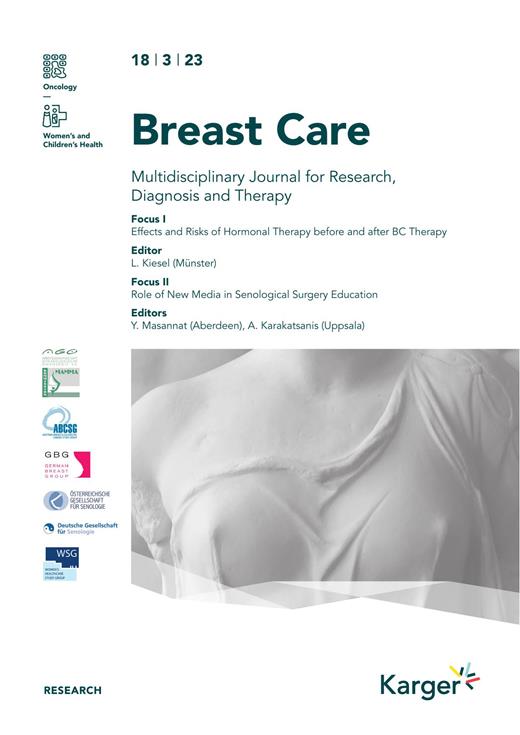 Breast Care Cover Image for Volume 18, Issue 3