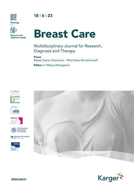 Breast Care Cover Image for Volume 18, Issue 6