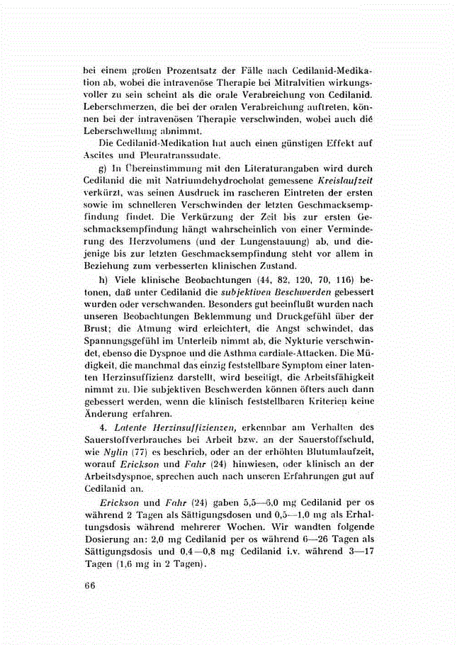 First page of Klinische Untersuchungen mit Cedilanid (Part 3 of 3)