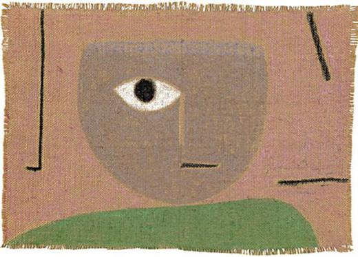 Fig. 3. Paul Klee, The eye, 1938, 315. Private collection, Switzerland, on extended loan to the Zentrum Paul Klee, Bern.