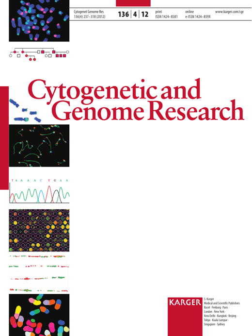 Cytogenetic and Genome Research Cover Image for Volume 136, Issue 4
