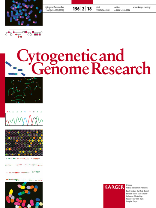 Cytogenetic and Genome Research Cover Image for Volume 156, Issue 2