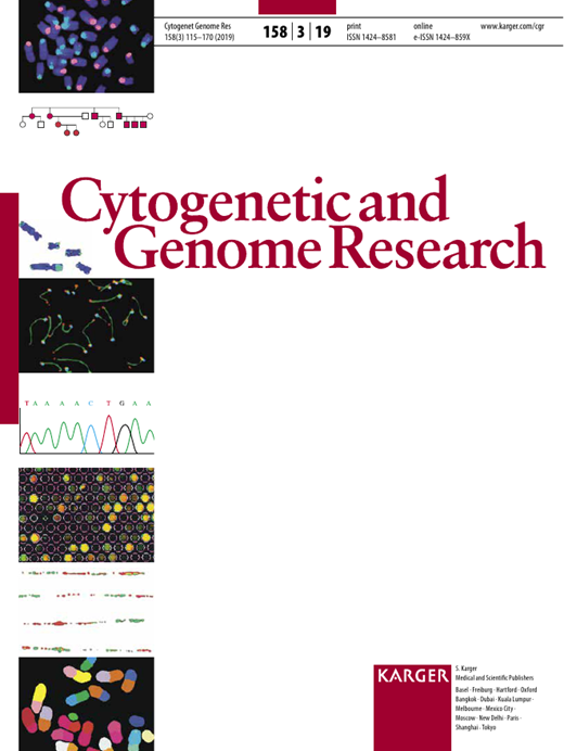 Cytogenetic and Genome Research Cover Image for Volume 158, Issue 3