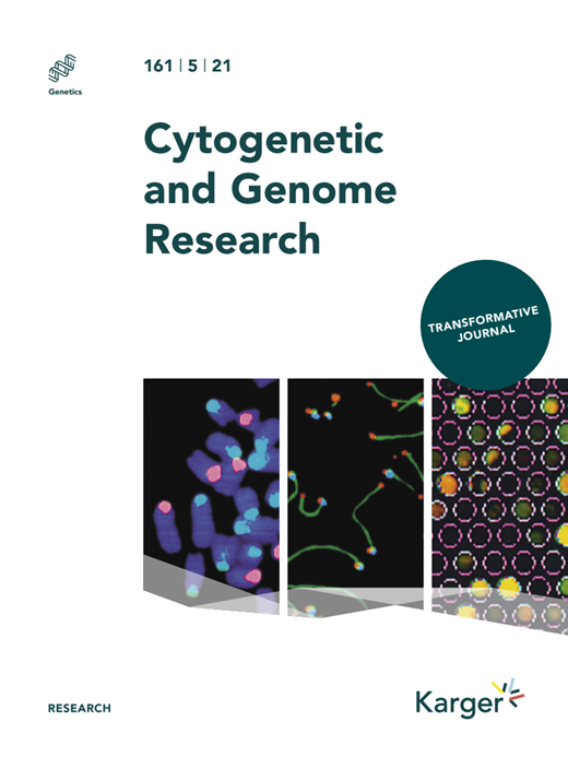 Cytogenetic and Genome Research Cover Image for Volume 161, Issue 5