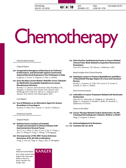 Use of Rifabutin as an Alternative Agent for Human Brucellosis A Case