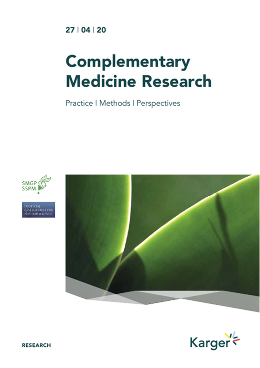 Complementary Medicine Research Cover Image for Volume 27, Issue 4
