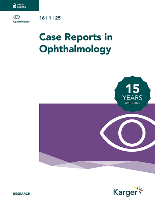 Case Reports in Ophthalmology Cover Image for Volume 16, Issue 1