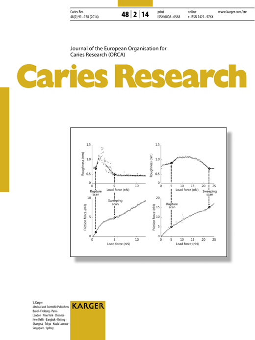 Caries Research Cover Image for Volume 48, Issue 2