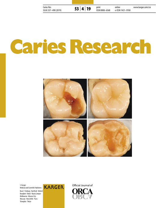 Caries Research Cover Image for Volume 53, Issue 4
