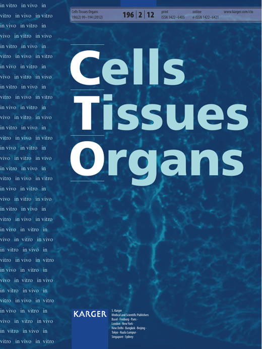 Cells Tissues Organs Cover Image for Volume 196, Issue 2