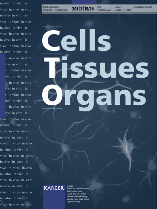 Cells Tissues Organs Cover Image for Volume 201, Issue 3