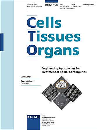 Cells Tissues Organs Cover Image for Volume 202, Issue 1-2