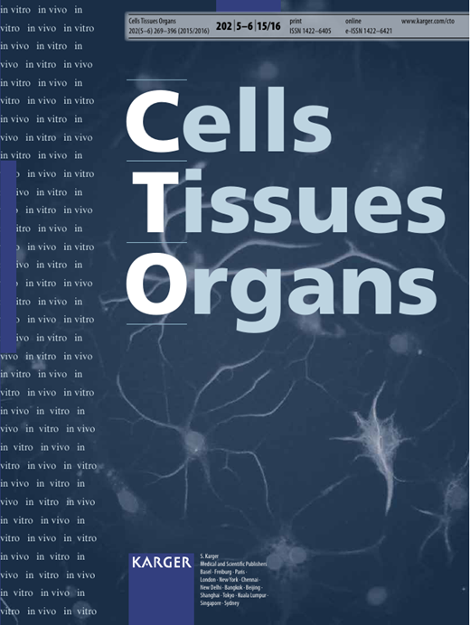 Cells Tissues Organs Cover Image for Volume 202, Issue 5-6