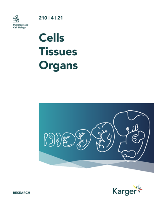 Cells Tissues Organs Cover Image for Volume 210, Issue 4