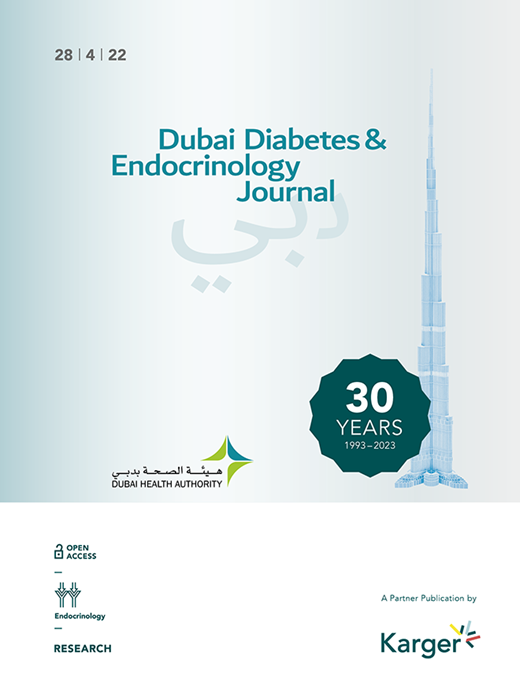 Dubai Diabetes and Endocrinology Journal Cover Image for Volume 28, Issue 4