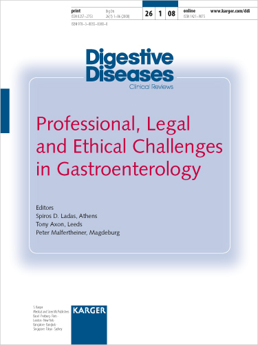 Digestive Diseases Cover Image for Volume 26, Issue 1