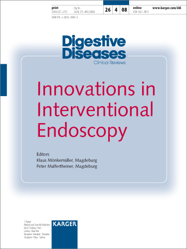 Digestive Diseases Cover Image for Volume 26, Issue 4