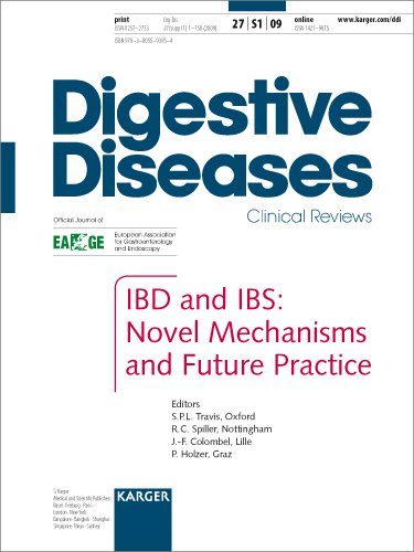 Digestive Diseases Cover Image for Volume 27, Issue Suppl. 1