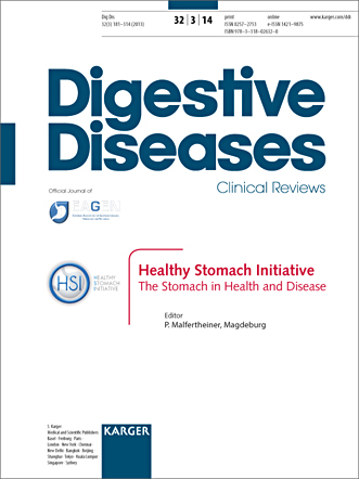 Digestive Diseases Cover Image for Volume 32, Issue 3