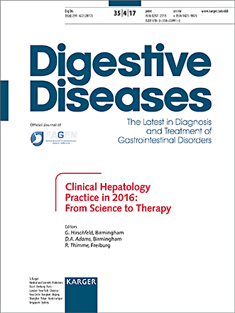 Digestive Diseases Cover Image for Volume 35, Issue 4