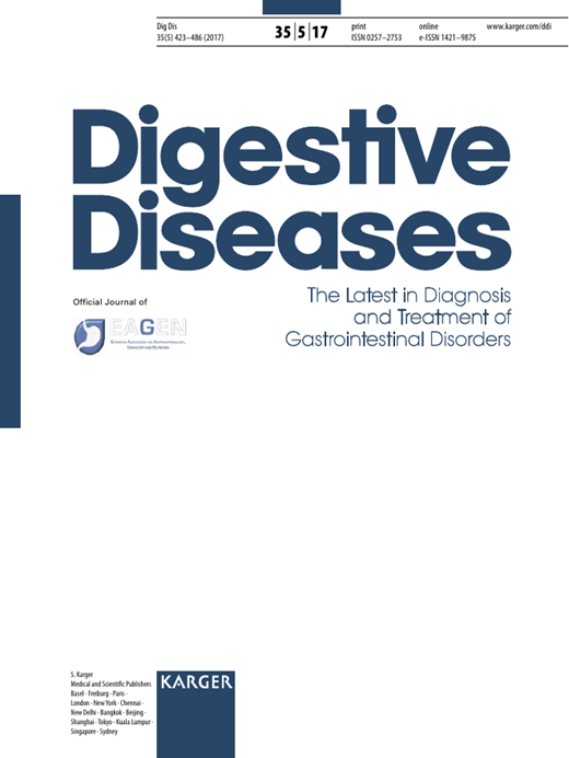 Digestive Diseases Cover Image for Volume 35, Issue 5