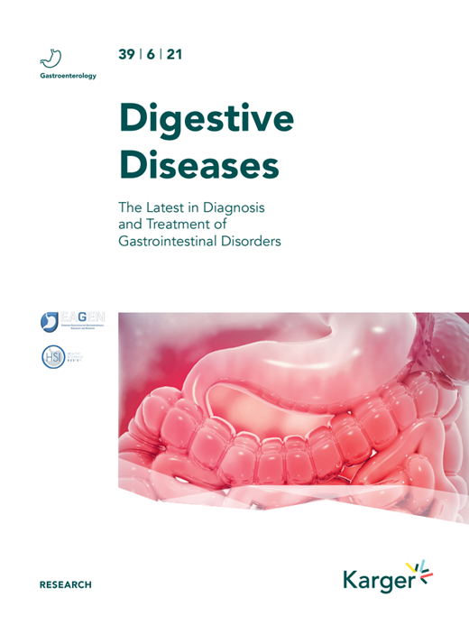 Digestive Diseases Cover Image for Volume 39, Issue 6