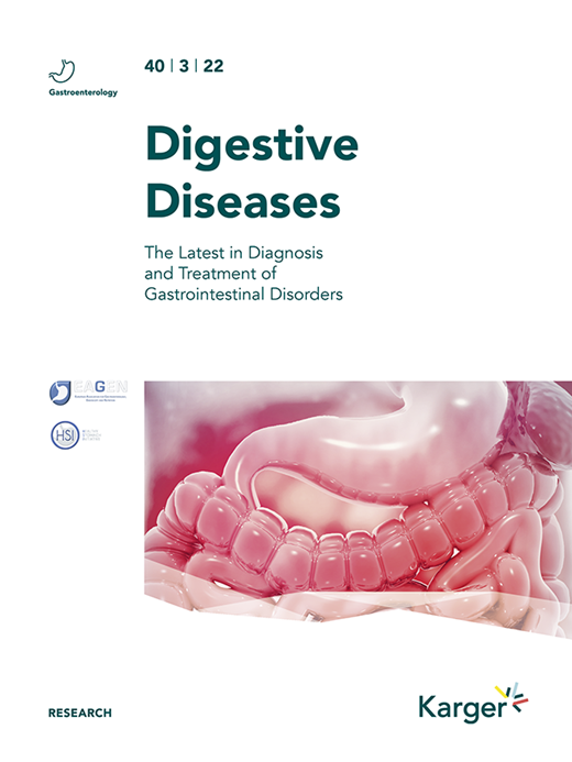 Digestive Diseases Cover Image for Volume 40, Issue 3