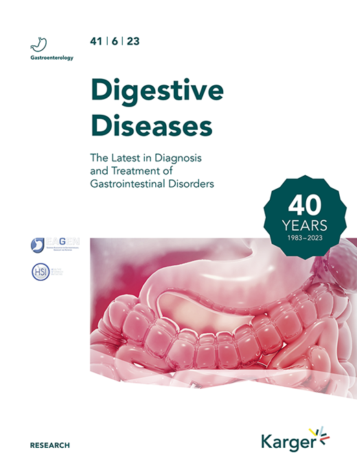 Digestive Diseases Cover Image for Volume 41, Issue 6