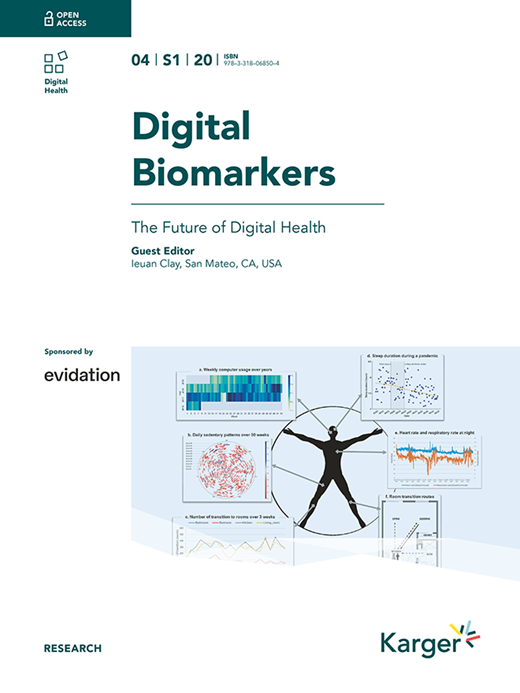 Digital Biomarkers Cover Image for Volume 4, Issue Suppl. 1