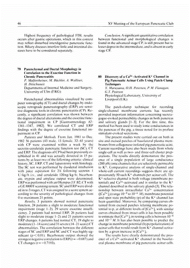 First page of Abstracts (Part 4 of 5)