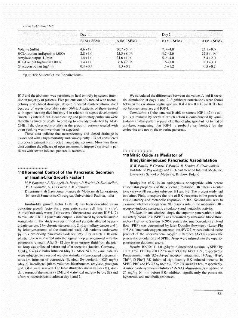 First page of European Pancreatic Club (Part 4 of 5)