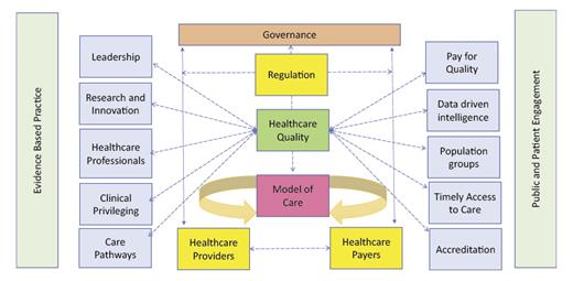 Fig. 1. Factors that influence healthcare quality.