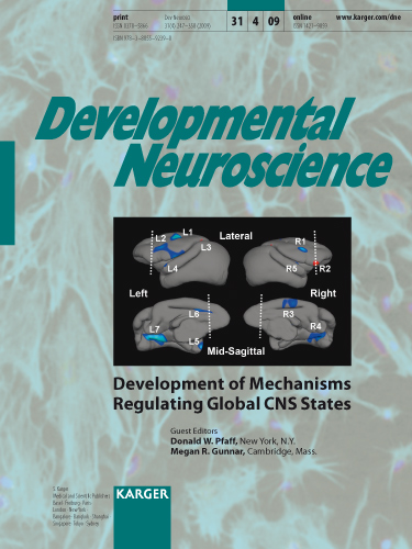 Developmental Neuroscience Cover Image for Volume 31, Issue 4