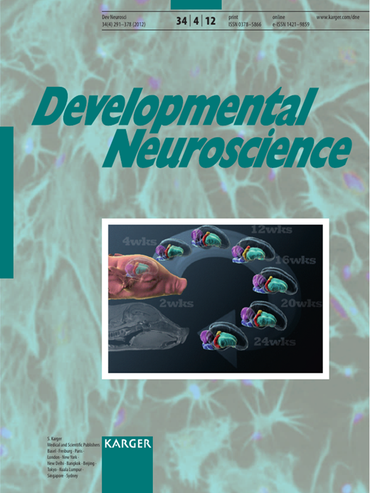 Developmental Neuroscience Cover Image for Volume 34, Issue 4