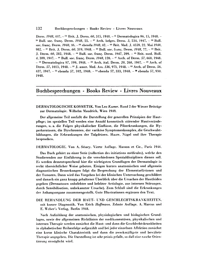 First page of Buchbesprechungen