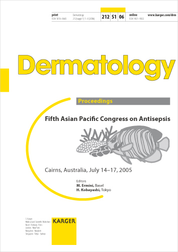 Dermatology Cover Image for Volume 212, Issue Suppl. 1