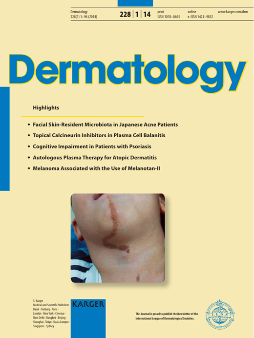 Dermatology Cover Image for Volume 228, Issue 1