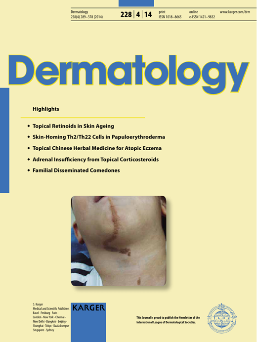 Dermatology Cover Image for Volume 228, Issue 4
