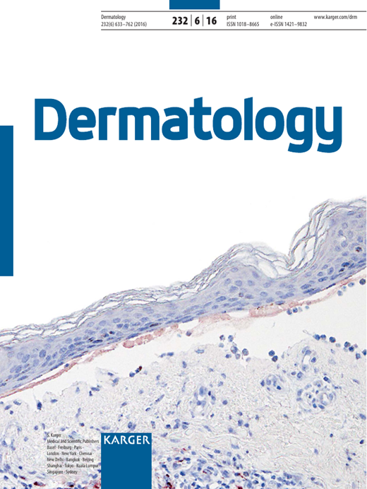 Dermatology Cover Image for Volume 232, Issue 6