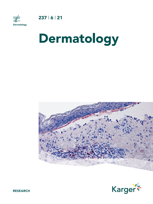 Dermatology Cover Image for Volume 237, Issue 6
