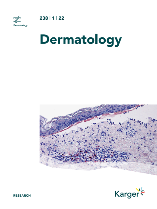 Dermatology Cover Image for Volume 238, Issue 1