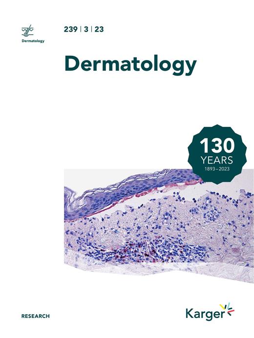 Dermatology Cover Image for Volume 239, Issue 3