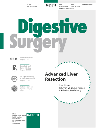 Digestive Surgery Cover Image for Volume 28, Issue 2