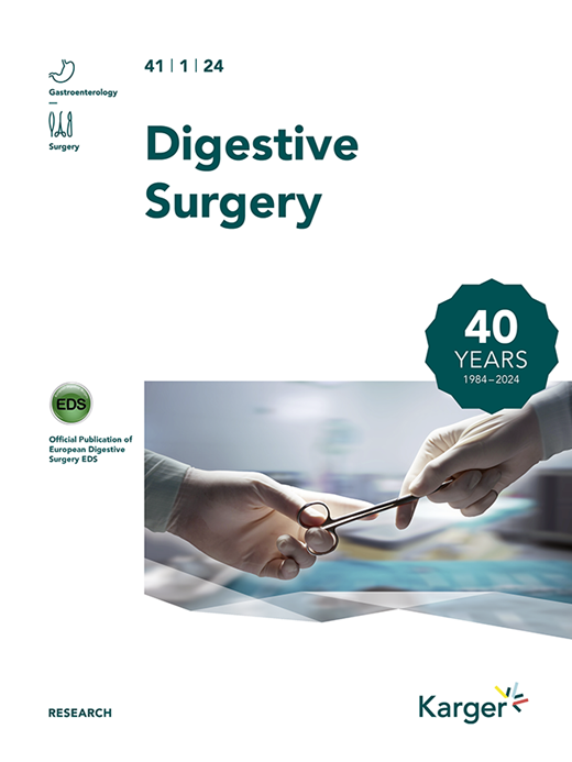 Digestive Surgery Cover Image for Volume 41, Issue 1