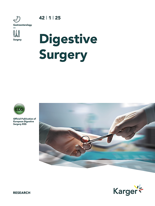 Digestive Surgery Cover Image for Volume 42, Issue 1