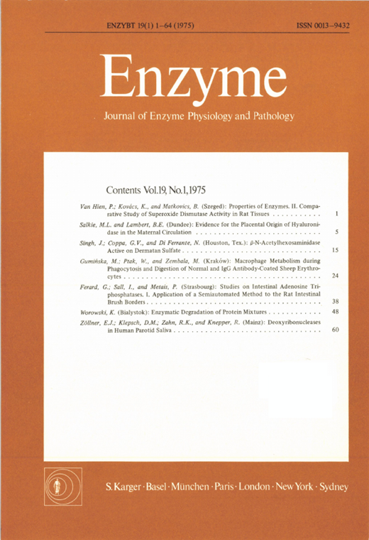 Enzyme Cover Image for Volume 19, Issue 1